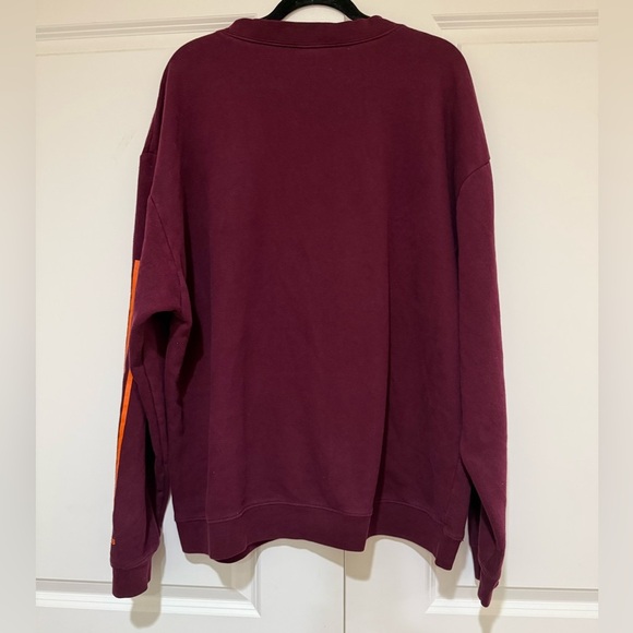 Virginia Tech Hokies Fleece Sweatshirt sz XL Like New - Picture 2 of 4